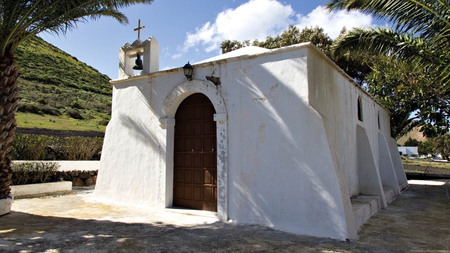 kleine Kapelle Iglesia de Nuestra Señora de Lourdes in Guinate auf Lanzarote