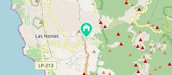 Cerca Nueva B1: Ferienwohnung unterhalb des Vulkans Tajogaite mit privater Terrasse in El Paso auf La Palma