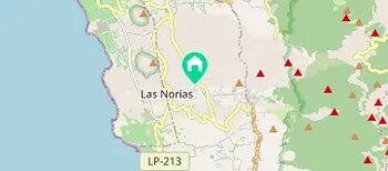 El Poleal 4: Sonnigste Ferienwohnung der Anlage El Poleal mit Meerblick in Los Llanos de Aridane auf La Palma