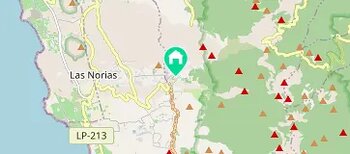 Villa Cerca Verde: Ferienhaus mit weitestem Panoramablick der Anlage Villas las Cercas in El Paso auf La Palma