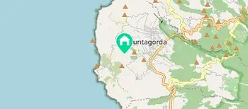 Villa Atardecer: Ferienhaus in absoluter Alleinlage am Ende einer Sackgasse in Puntagorda auf La Palma