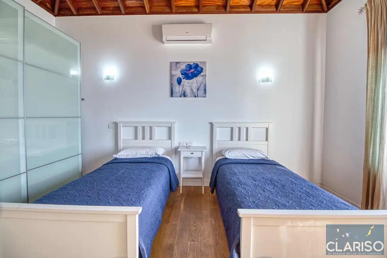 Villa Diamante: Ferienhaus mit Infinity-Pool und Meerblick in Tijarafe auf La Palma