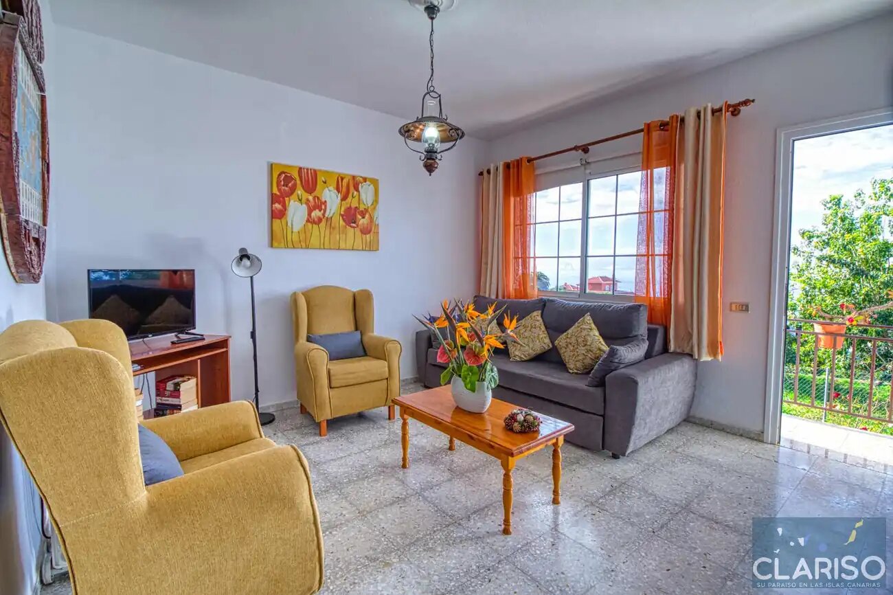 Casa Lulu: Ferienhaus mit Naturblick und Dachterrasse in Tijarafe auf La Palma