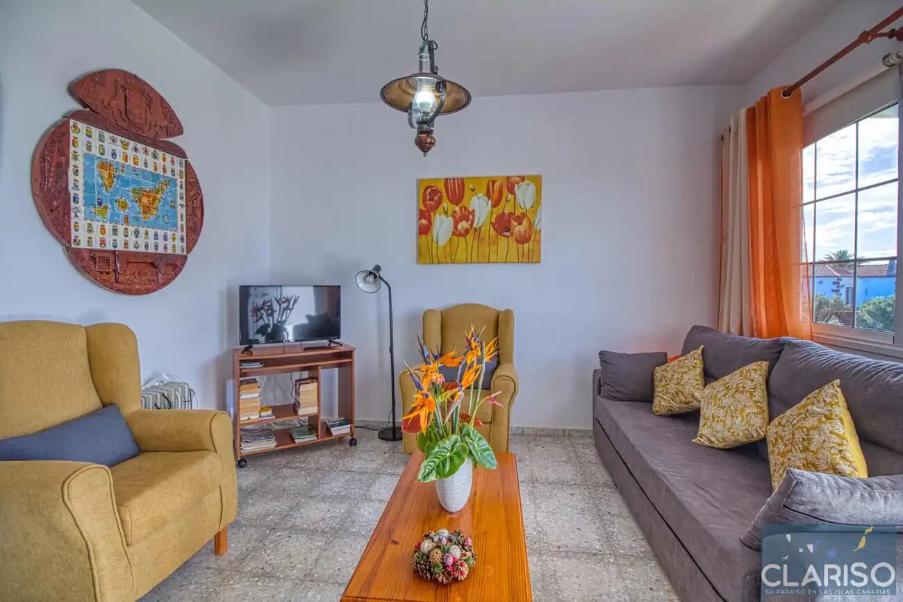 Casa Lulu: Ferienhaus mit Naturblick und Dachterrasse in Tijarafe auf La Palma