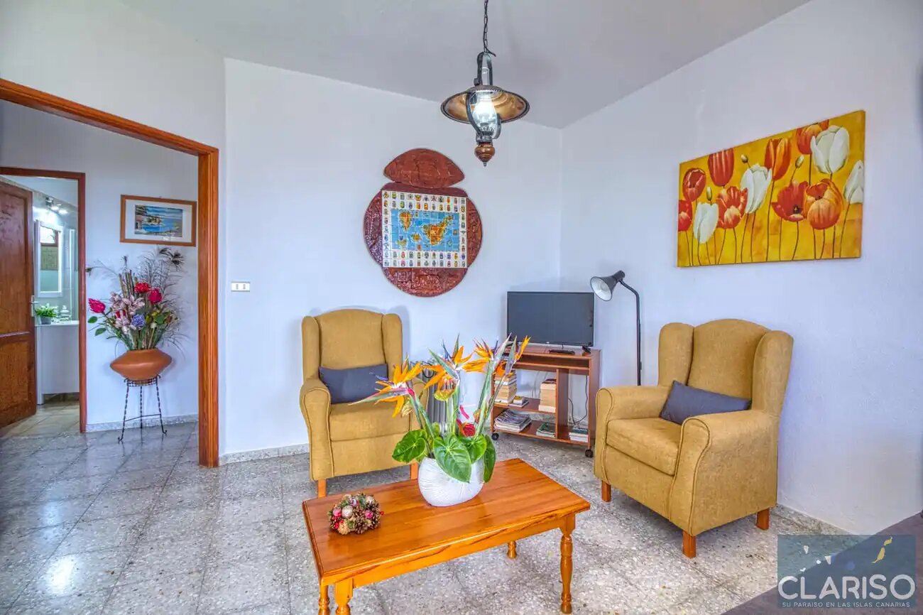 Casa Lulu: Ferienhaus mit Naturblick und Dachterrasse in Tijarafe auf La Palma
