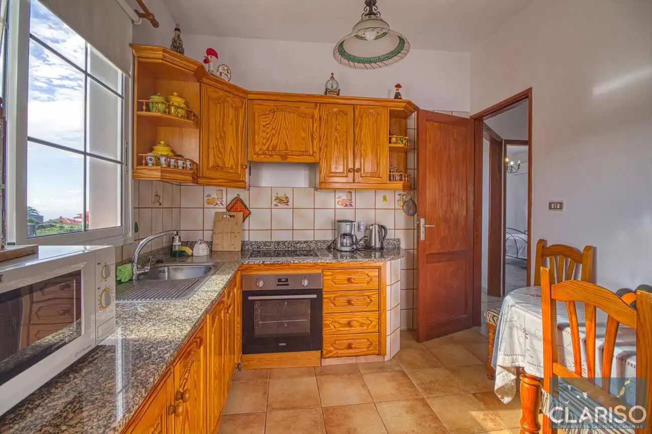 Casa Lulu: Ferienhaus mit Naturblick und Dachterrasse in Tijarafe auf La Palma