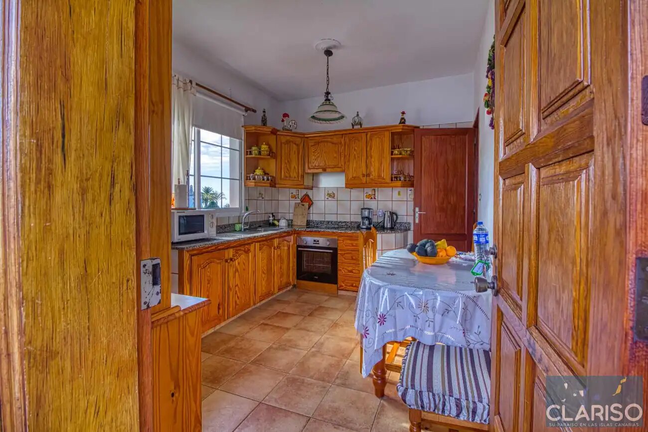 Casa Lulu: Ferienhaus mit Naturblick und Dachterrasse in Tijarafe auf La Palma