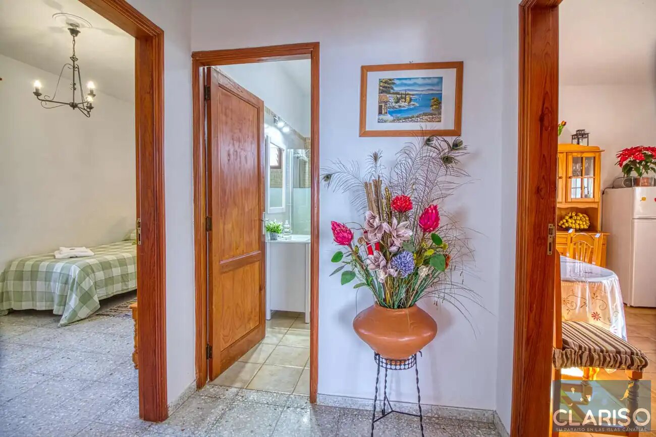 Casa Lulu: Ferienhaus mit Naturblick und Dachterrasse in Tijarafe auf La Palma