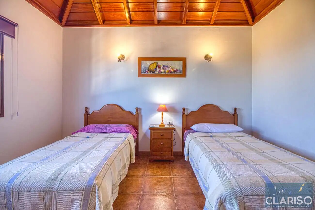 Villa Sol: Ferienhaus mit Pool und Atlantikblick in La Punta, Tijarafe auf La Palma