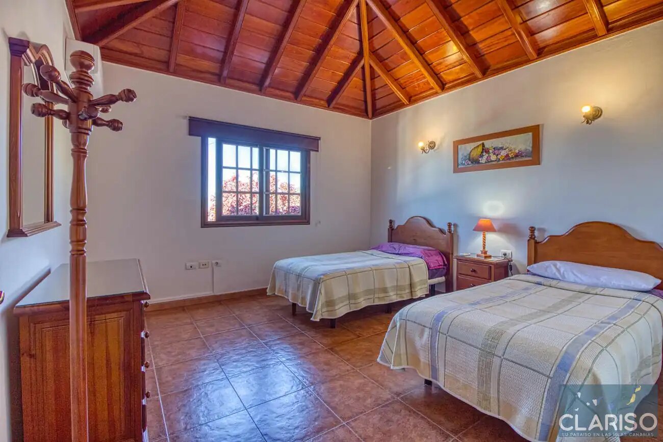 Villa Sol: Ferienhaus mit Pool und Atlantikblick in La Punta, Tijarafe auf La Palma