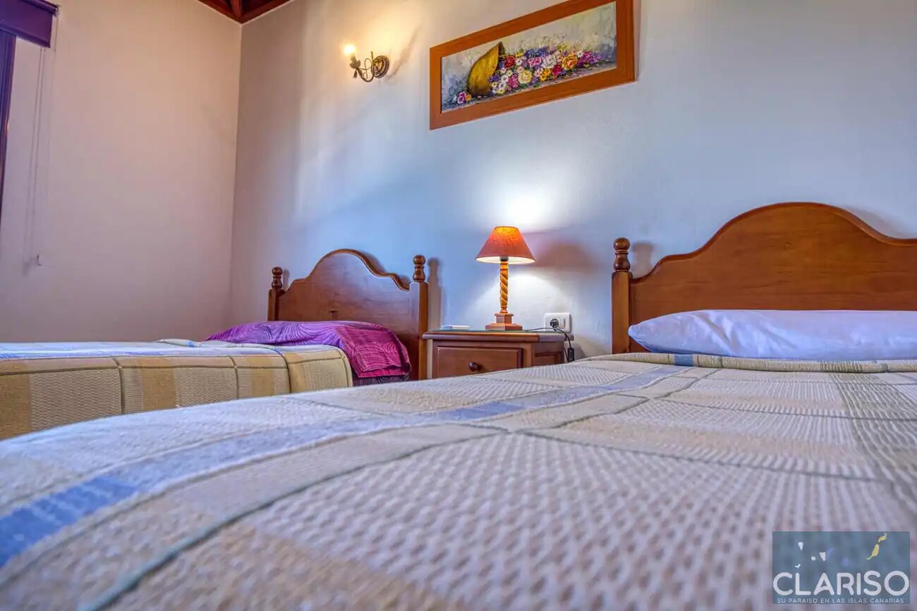 Villa Sol: Ferienhaus mit Pool und Atlantikblick in La Punta, Tijarafe auf La Palma