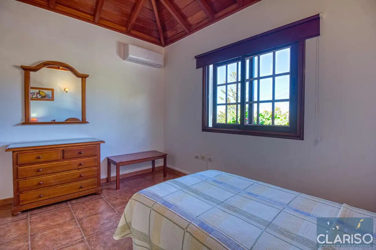 Villa Sol: Ferienhaus mit Pool und Atlantikblick in La Punta, Tijarafe auf La Palma