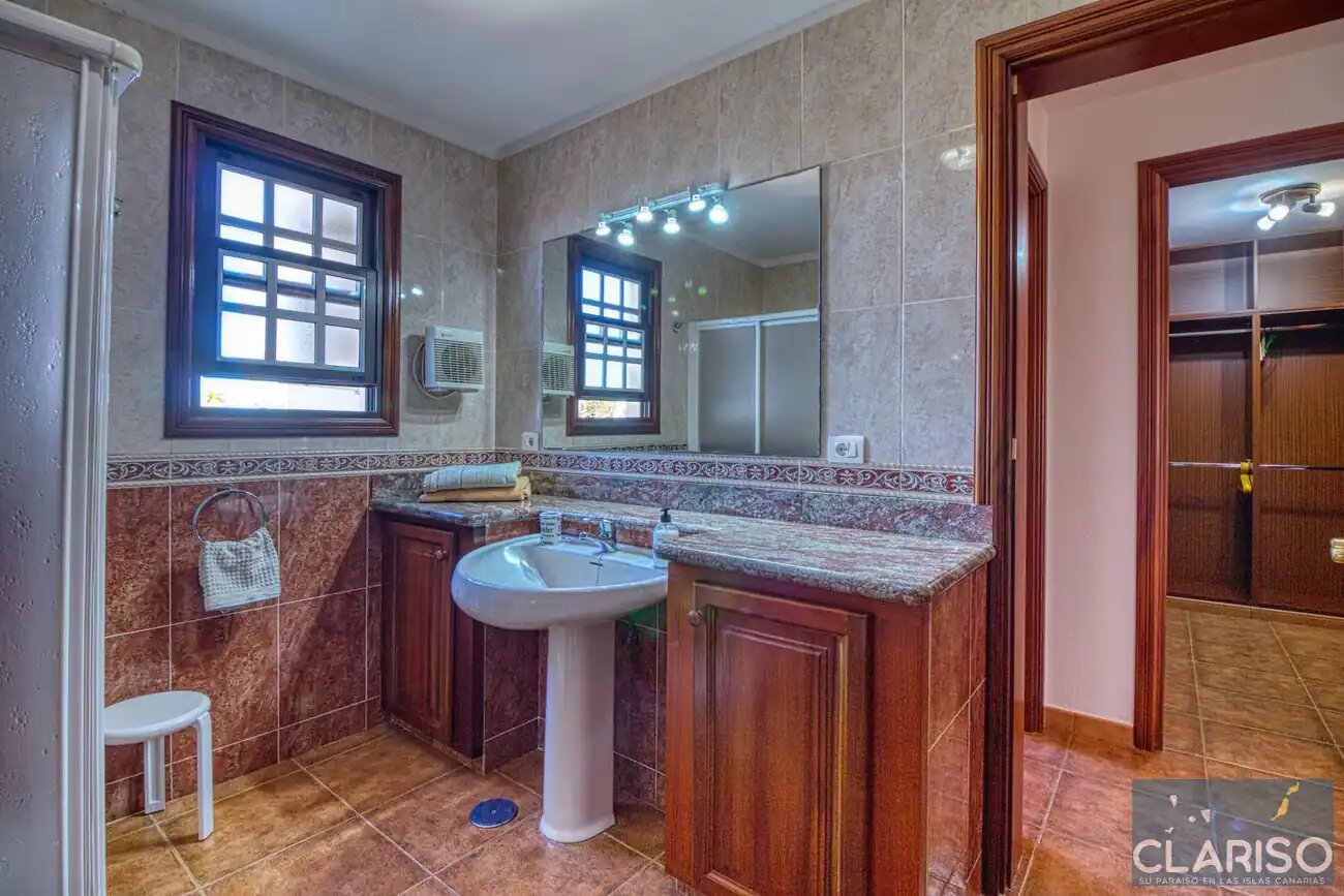 Villa Sol: Ferienhaus mit Pool und Atlantikblick in La Punta, Tijarafe auf La Palma