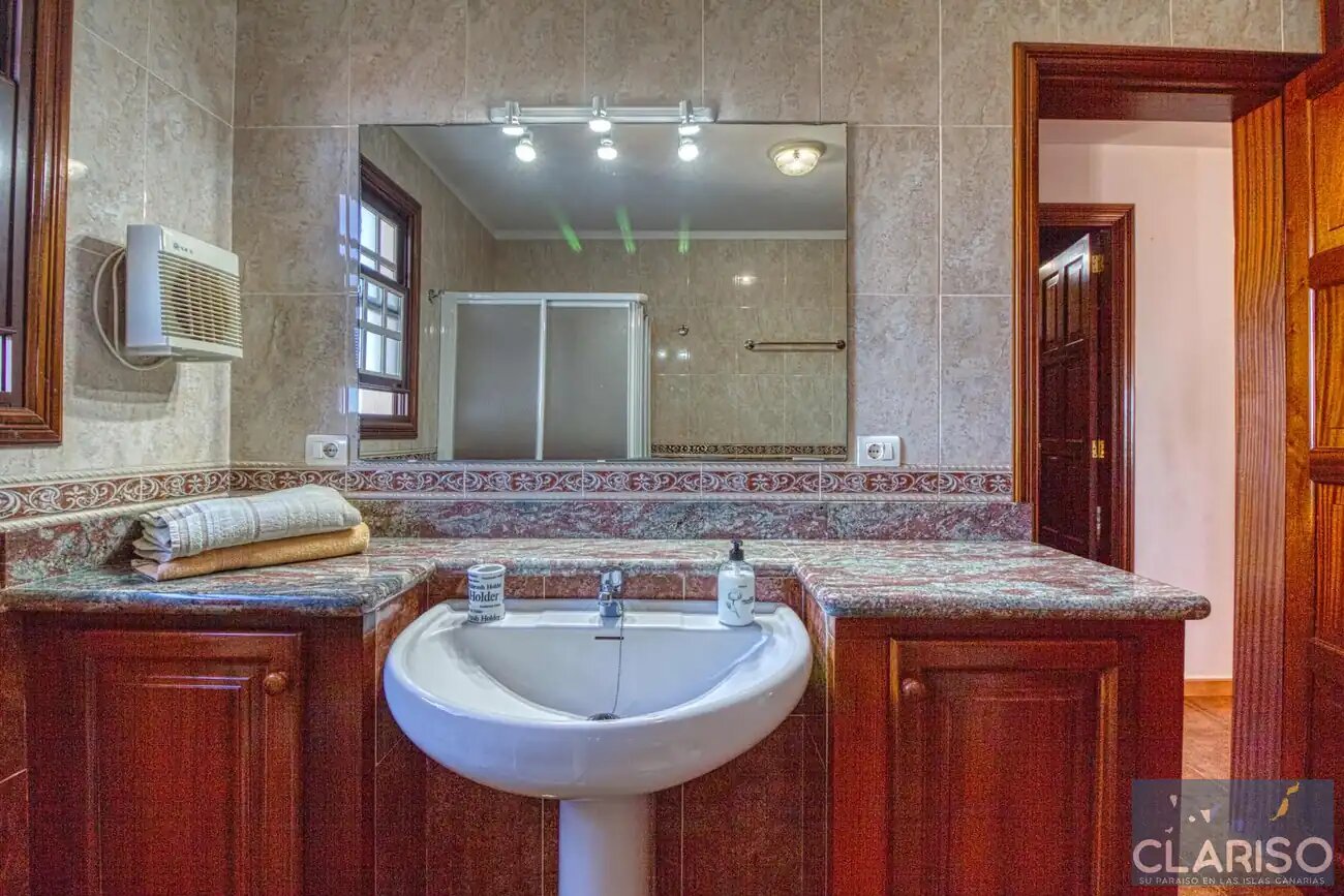 Villa Sol: Ferienhaus mit Pool und Atlantikblick in La Punta, Tijarafe auf La Palma