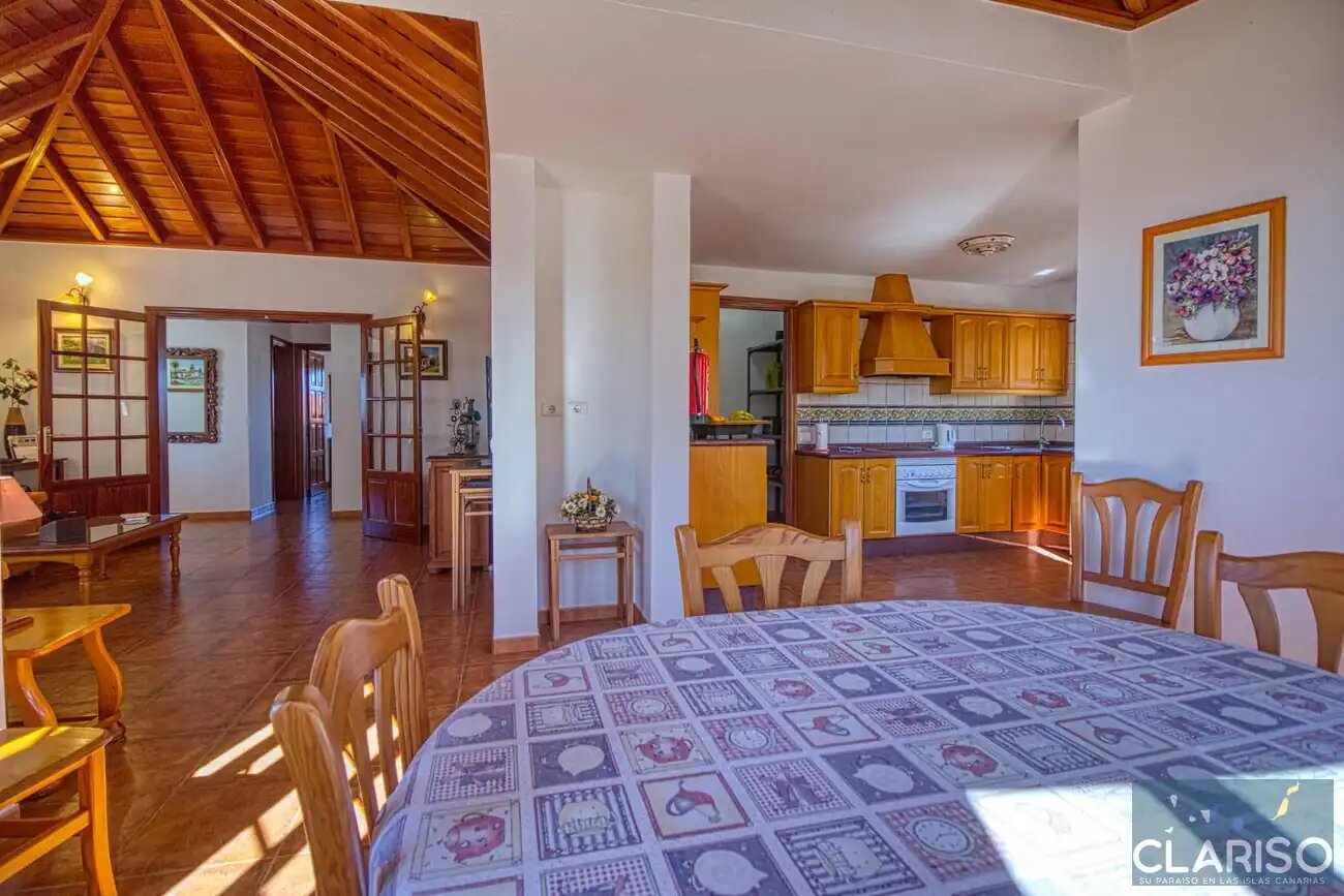 Villa Sol: Ferienhaus mit Pool und Atlantikblick in La Punta, Tijarafe auf La Palma