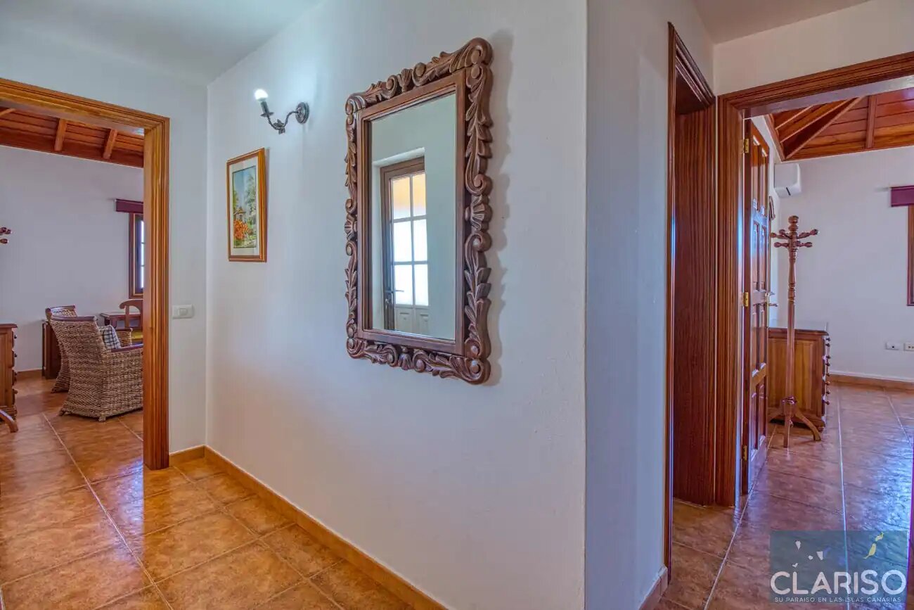 Villa Sol: Ferienhaus mit Pool und Atlantikblick in La Punta, Tijarafe auf La Palma