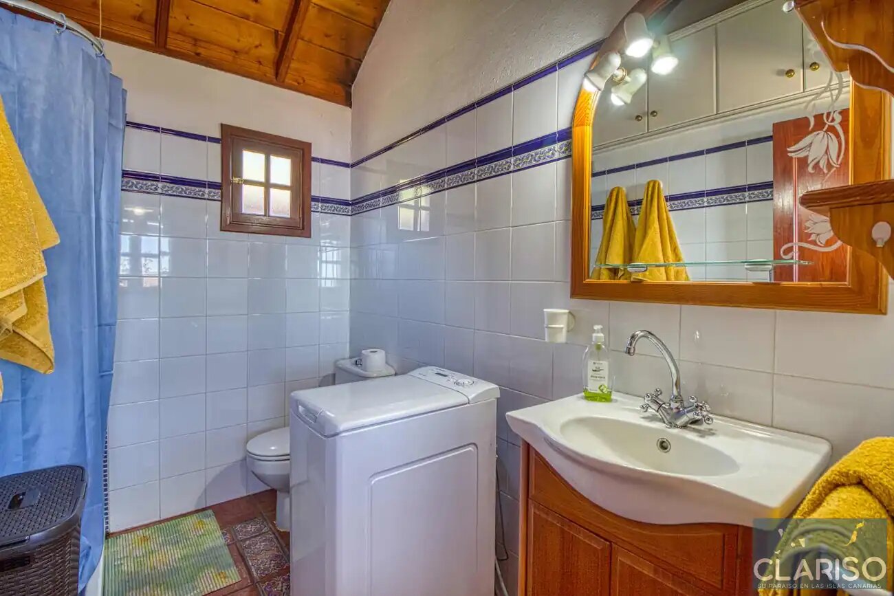 Casa Victor: Kanarisches Ferienhaus mit Kamin und Sternenhimmel auf 890 m in Tijarafe auf La Palma