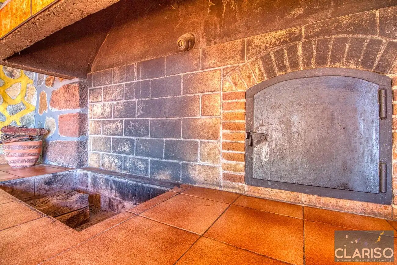Casa Victor: Kanarisches Ferienhaus mit Kamin und Sternenhimmel auf 890 m in Tijarafe auf La Palma