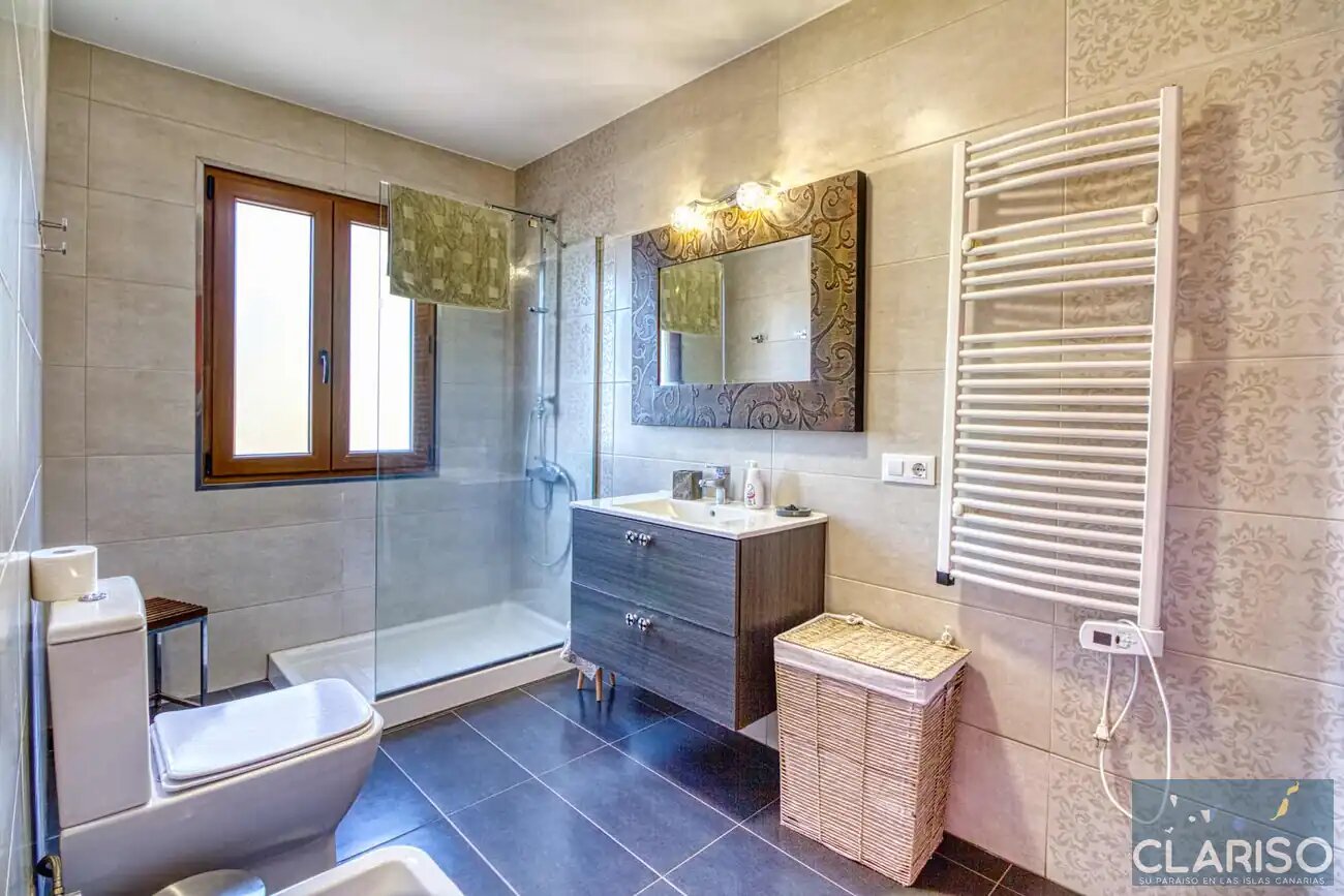 Villa La Hilera: Ferienhaus mit Pool, Sauna und Pinienwald-Lage in El Paso auf La Palma