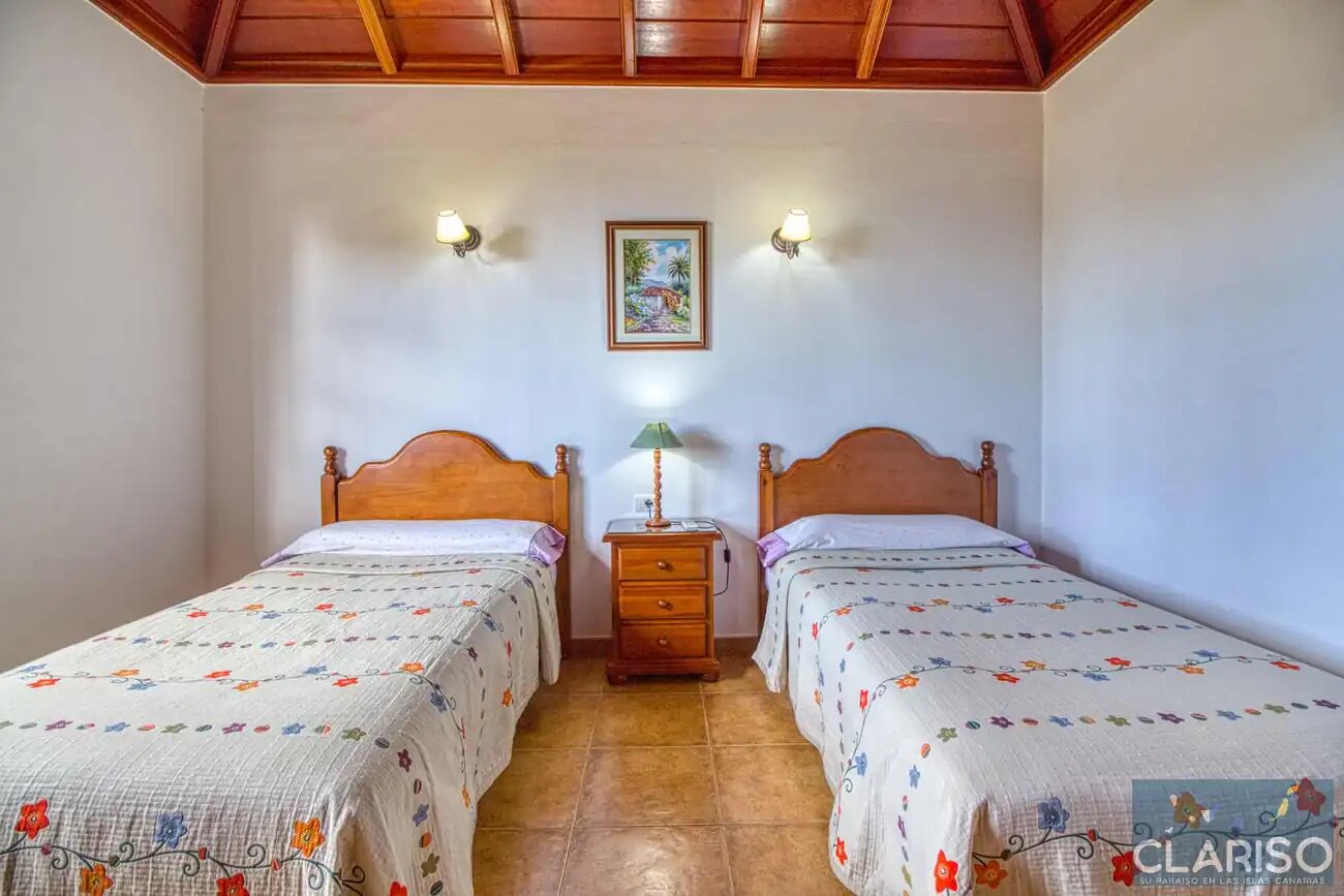 Villa Mar: Familienfreundliches Ferienhaus mit Pool und Obstgarten in Tijarafe auf La Palma