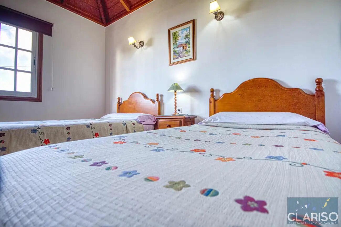 Villa Mar: Familienfreundliches Ferienhaus mit Pool und Obstgarten in Tijarafe auf La Palma