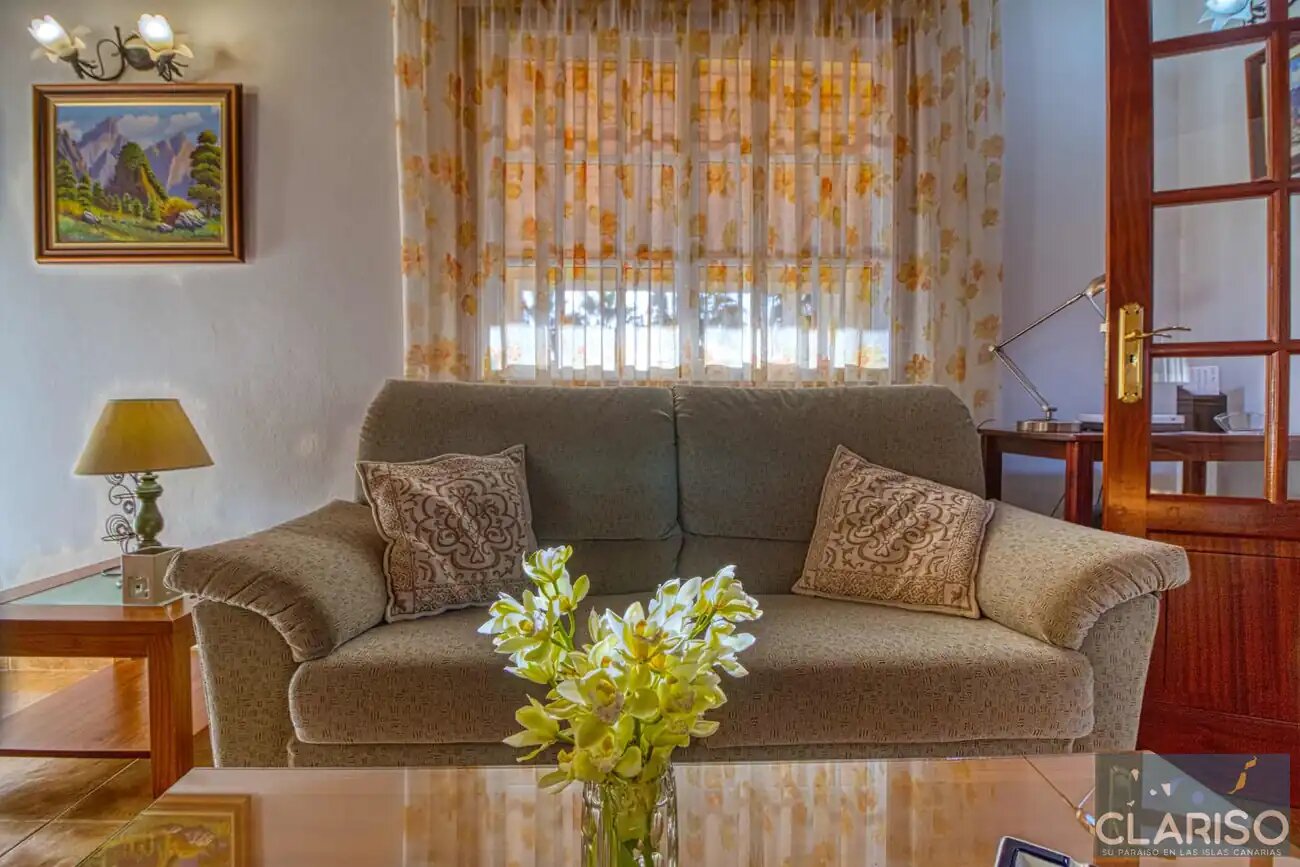 Villa Mar: Familienfreundliches Ferienhaus mit Pool und Obstgarten in Tijarafe auf La Palma