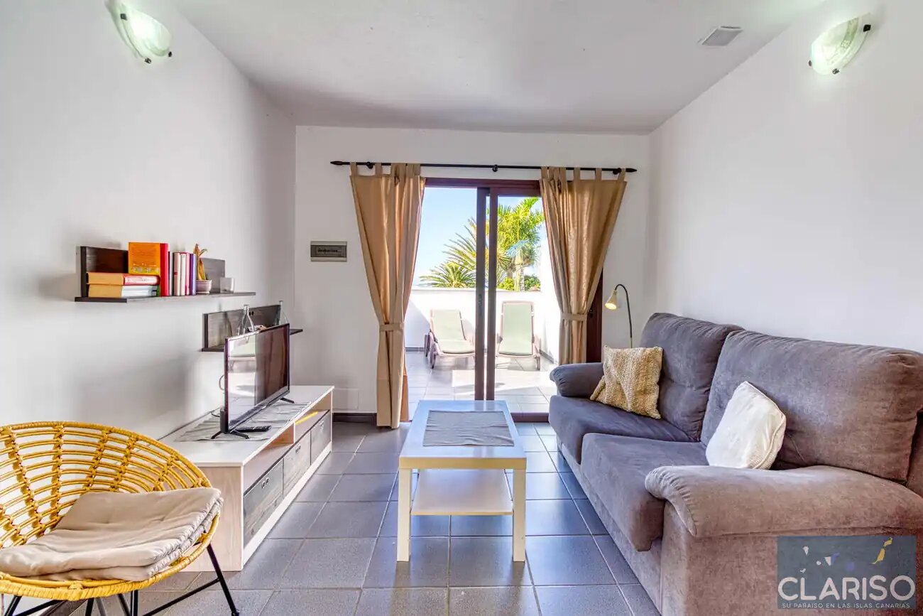 Bungalow Moijama 1: Ferienwohnung mit Sauna und Gemeinschaftspool nahe Puerto Naos auf La Palma