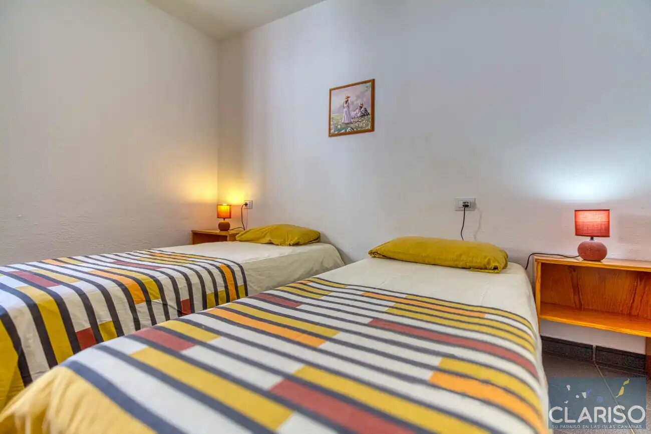 Bungalow Moijama 1: Ferienwohnung mit Sauna und Gemeinschaftspool nahe Puerto Naos auf La Palma