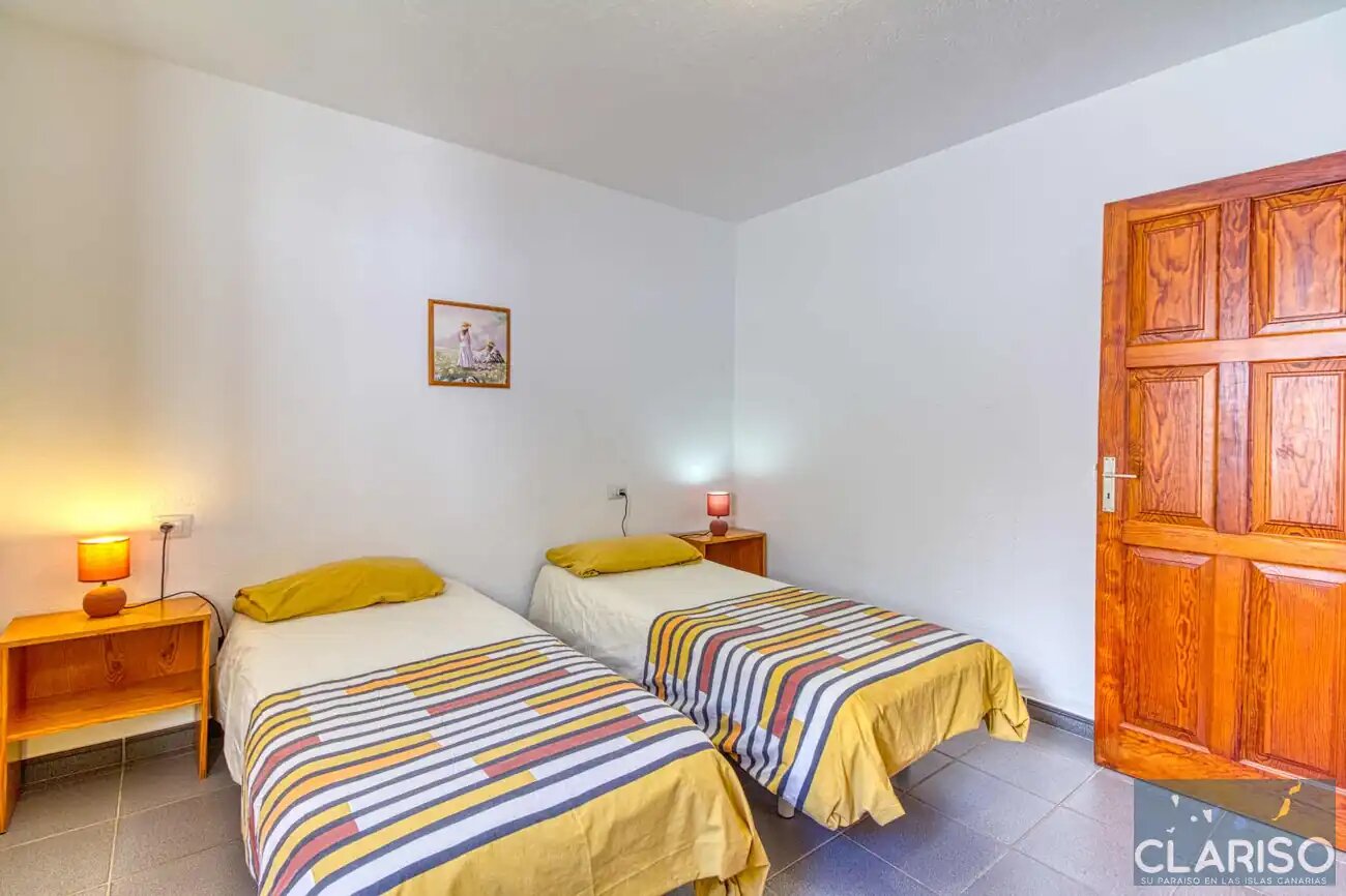 Bungalow Moijama 1: Ferienwohnung mit Sauna und Gemeinschaftspool nahe Puerto Naos auf La Palma