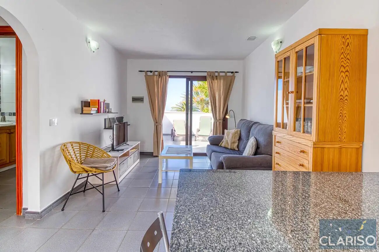 Bungalow Moijama 1: Ferienwohnung mit Sauna und Gemeinschaftspool nahe Puerto Naos auf La Palma