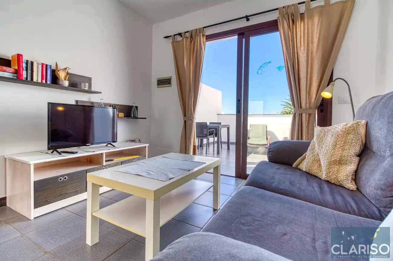 Bungalow Moijama 1: Ferienwohnung mit Sauna und Gemeinschaftspool nahe Puerto Naos auf La Palma