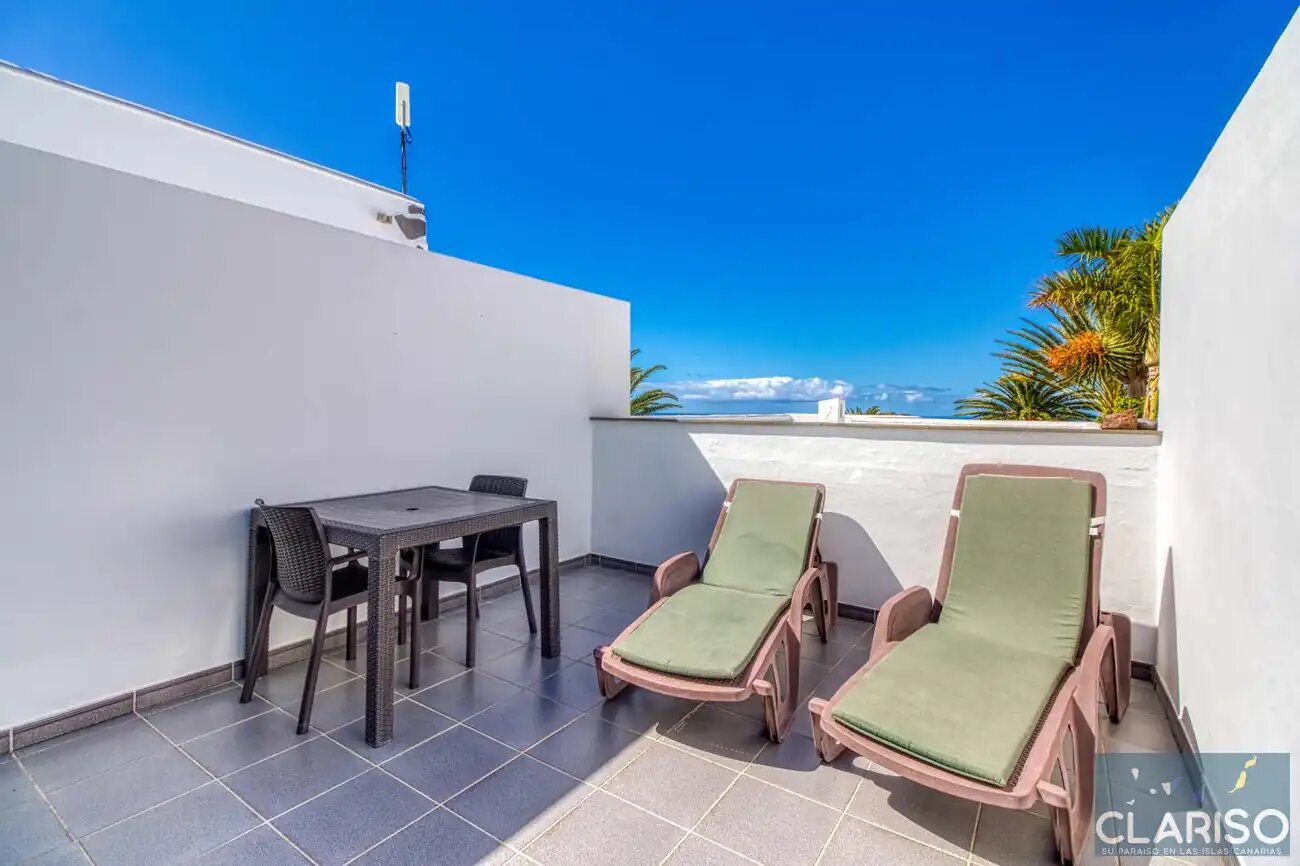 Bungalow Moijama 1: Ferienwohnung mit Sauna und Gemeinschaftspool nahe Puerto Naos auf La Palma