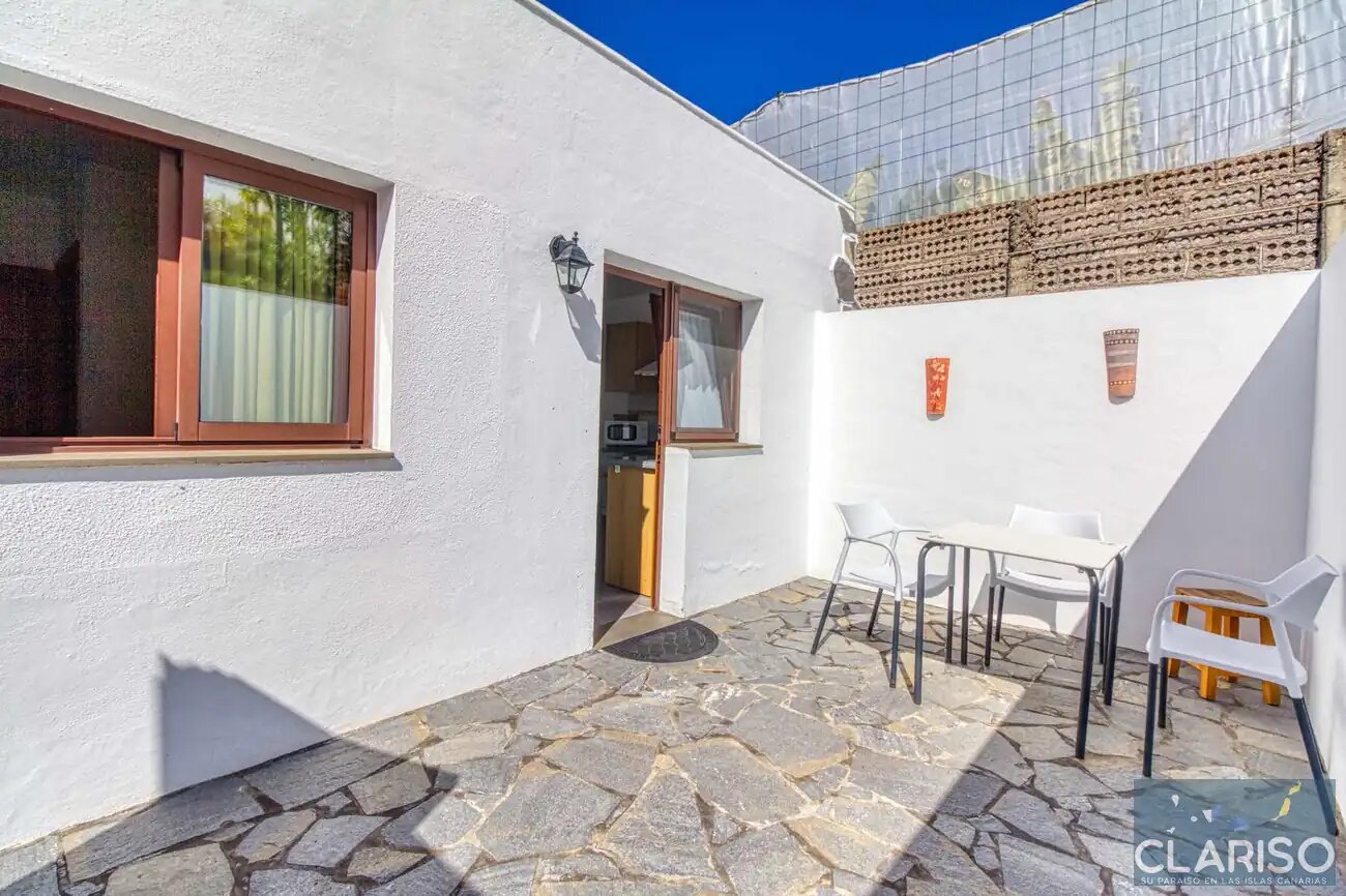 Bungalow Moijama 1: Ferienwohnung mit Sauna und Gemeinschaftspool nahe Puerto Naos auf La Palma