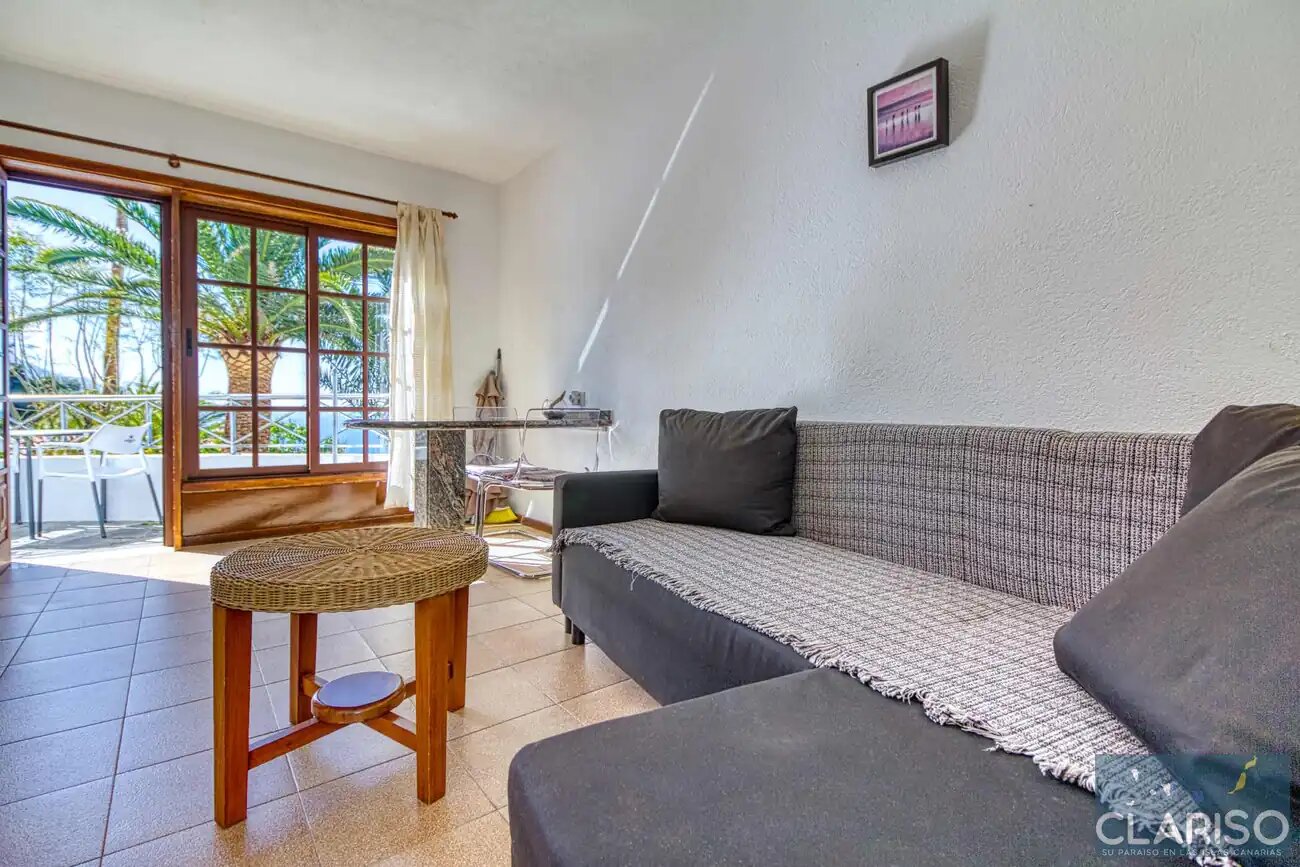 Bungalow Moijama 2: Ferienwohnung mit Meerblick und Sauna nahe Puerto Naos auf La Palma
