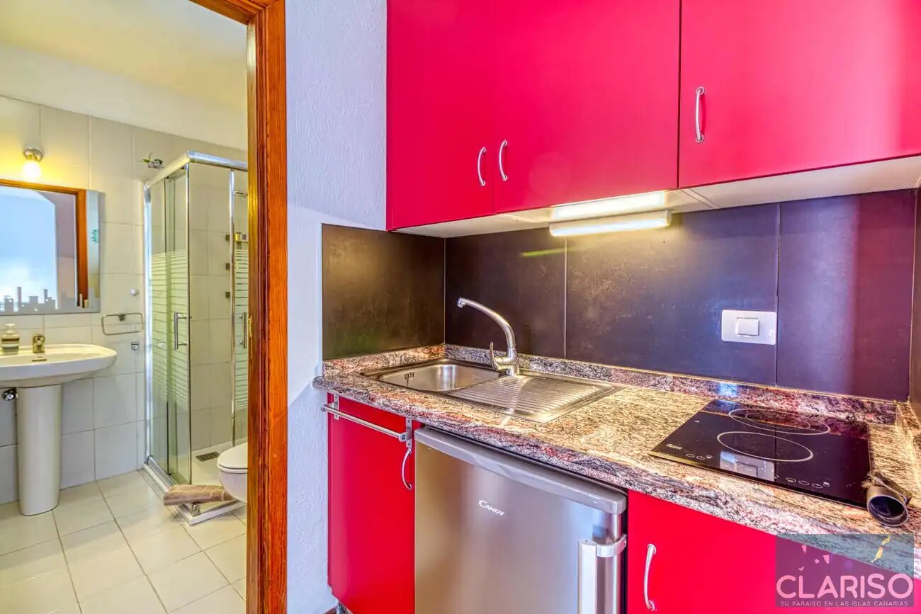 Bungalow Moijama 2: Ferienwohnung mit Meerblick und Sauna nahe Puerto Naos auf La Palma