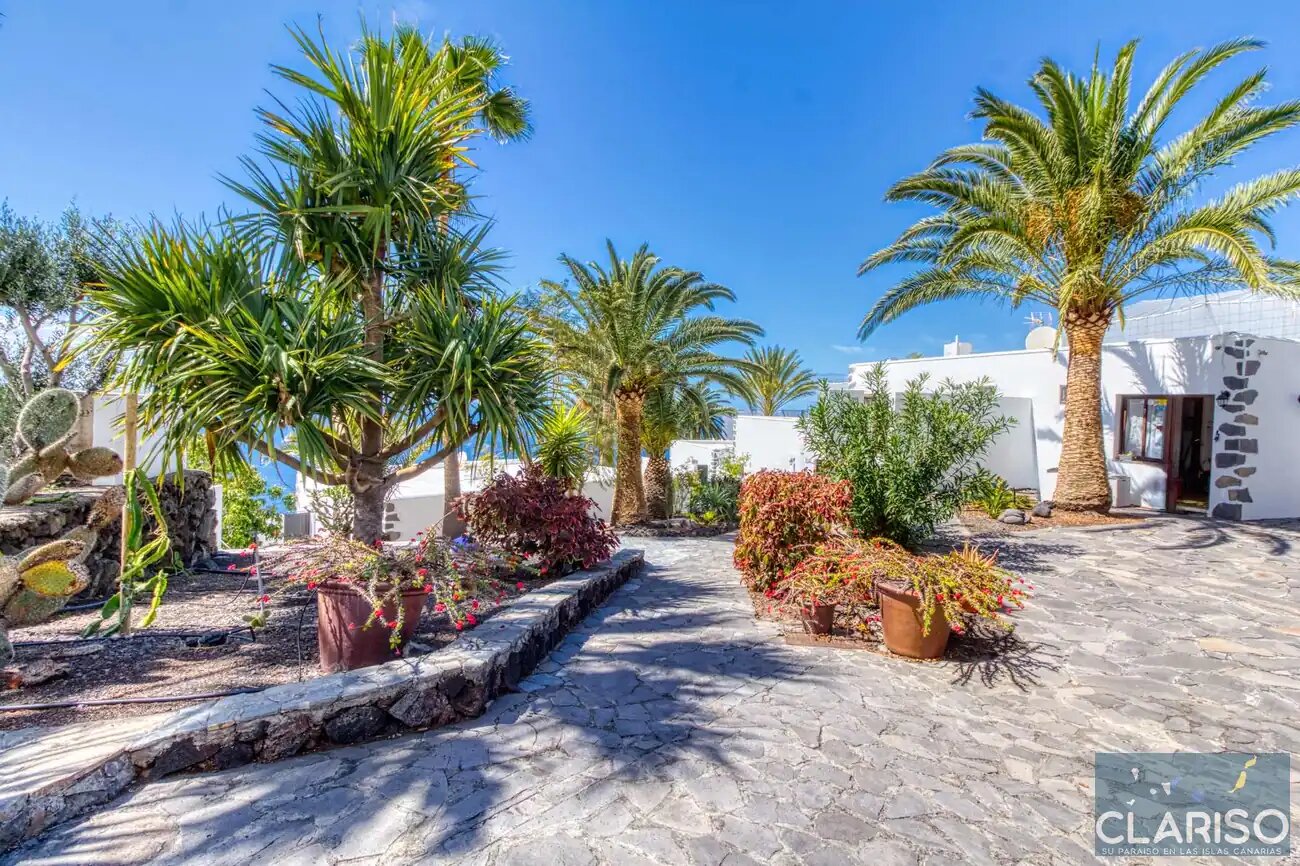 Bungalow Moijama 2: Ferienwohnung mit Meerblick und Sauna nahe Puerto Naos auf La Palma