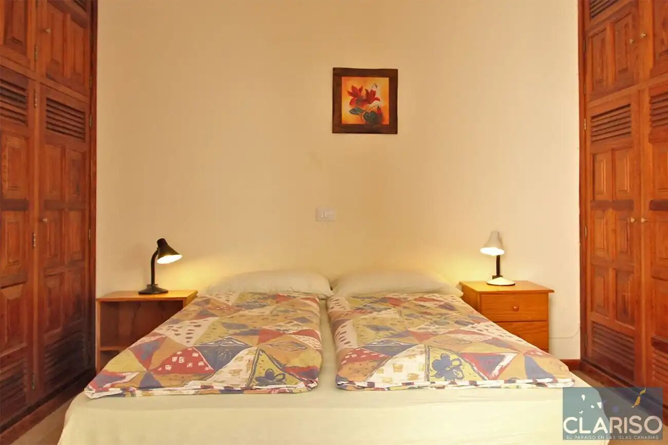Bungalow Moijama 4: Großzügige Ferienwohnung mit Sauna und Meerblick nahe Puerto Naos auf La Palma