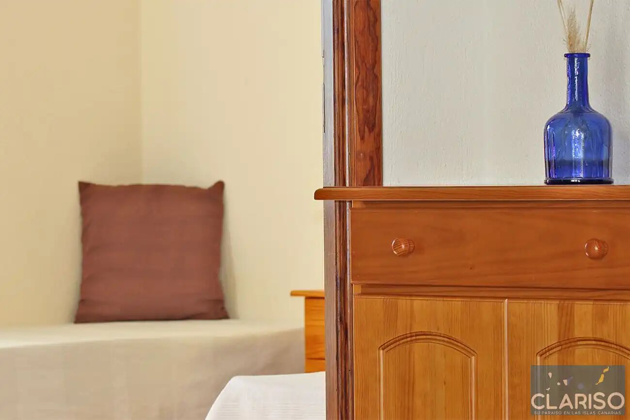 Bungalow Moijama 4: Großzügige Ferienwohnung mit Sauna und Meerblick nahe Puerto Naos auf La Palma