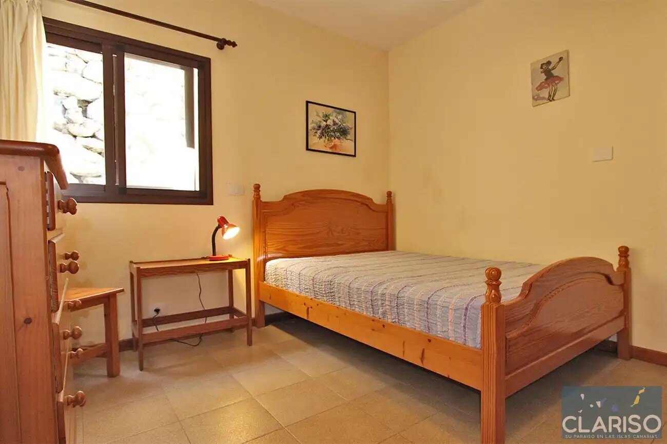 Bungalow Moijama 4: Großzügige Ferienwohnung mit Sauna und Meerblick nahe Puerto Naos auf La Palma