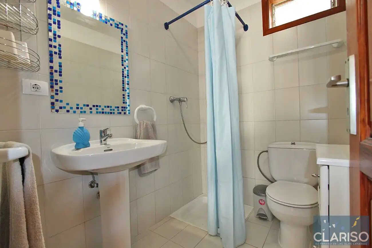 Bungalow Moijama 4: Großzügige Ferienwohnung mit Sauna und Meerblick nahe Puerto Naos auf La Palma