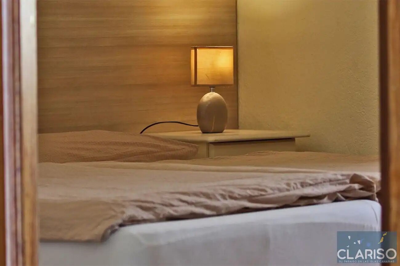 Bungalow Moijama 6: Ferienwohnung mit Sauna und Meerblick nahe Puerto Naos auf La Palma