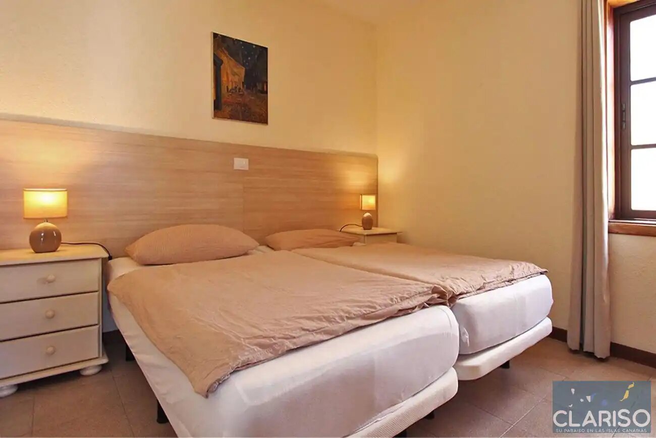 Bungalow Moijama 6: Ferienwohnung mit Sauna und Meerblick nahe Puerto Naos auf La Palma
