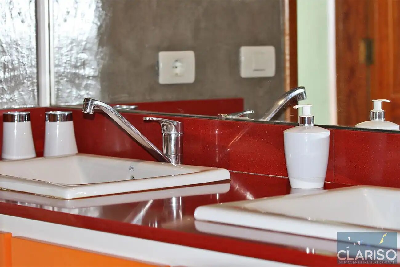 Bungalow Moijama 6: Ferienwohnung mit Sauna und Meerblick nahe Puerto Naos auf La Palma