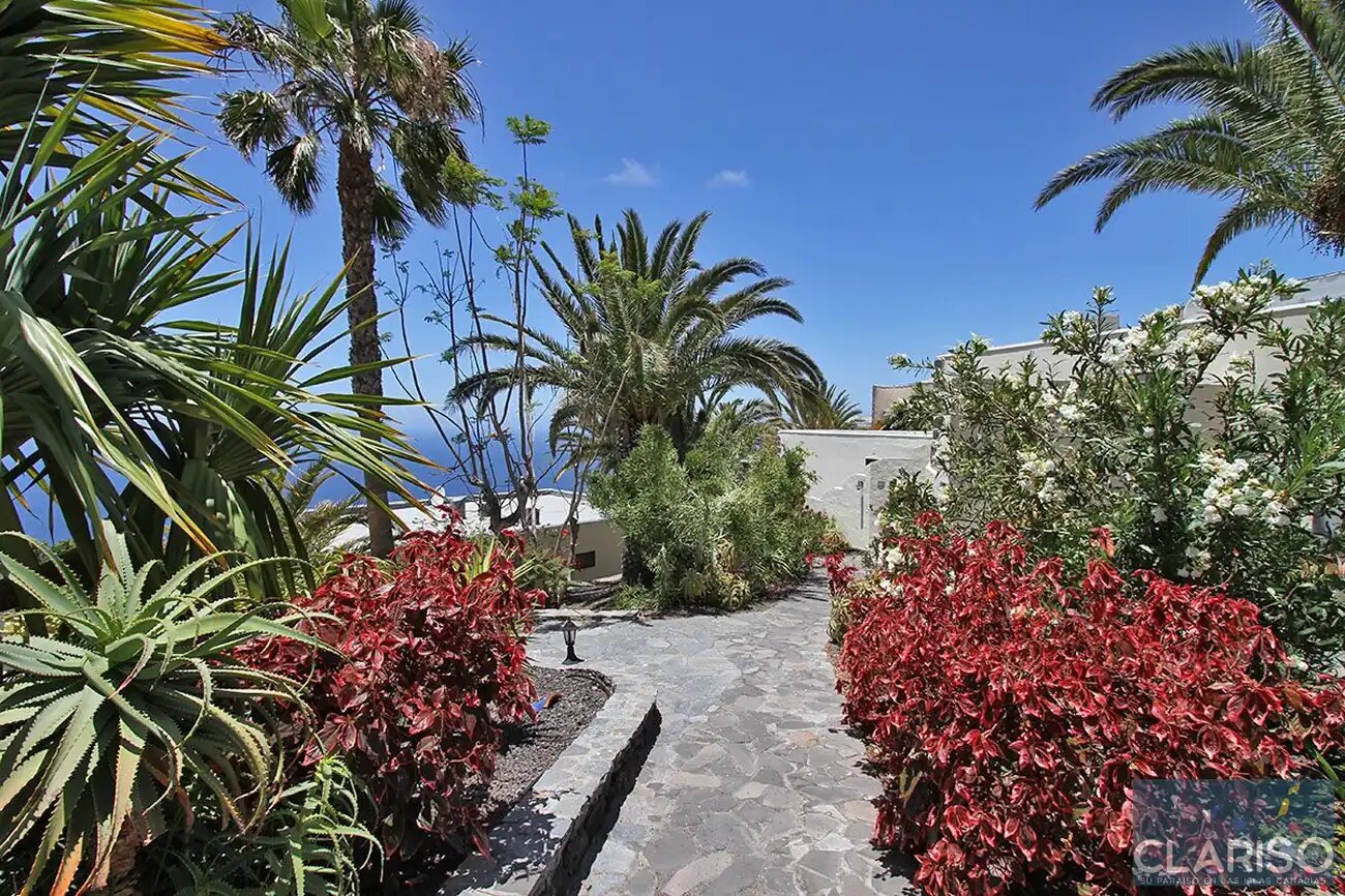 Bungalow Moijama 6: Ferienwohnung mit Sauna und Meerblick nahe Puerto Naos auf La Palma