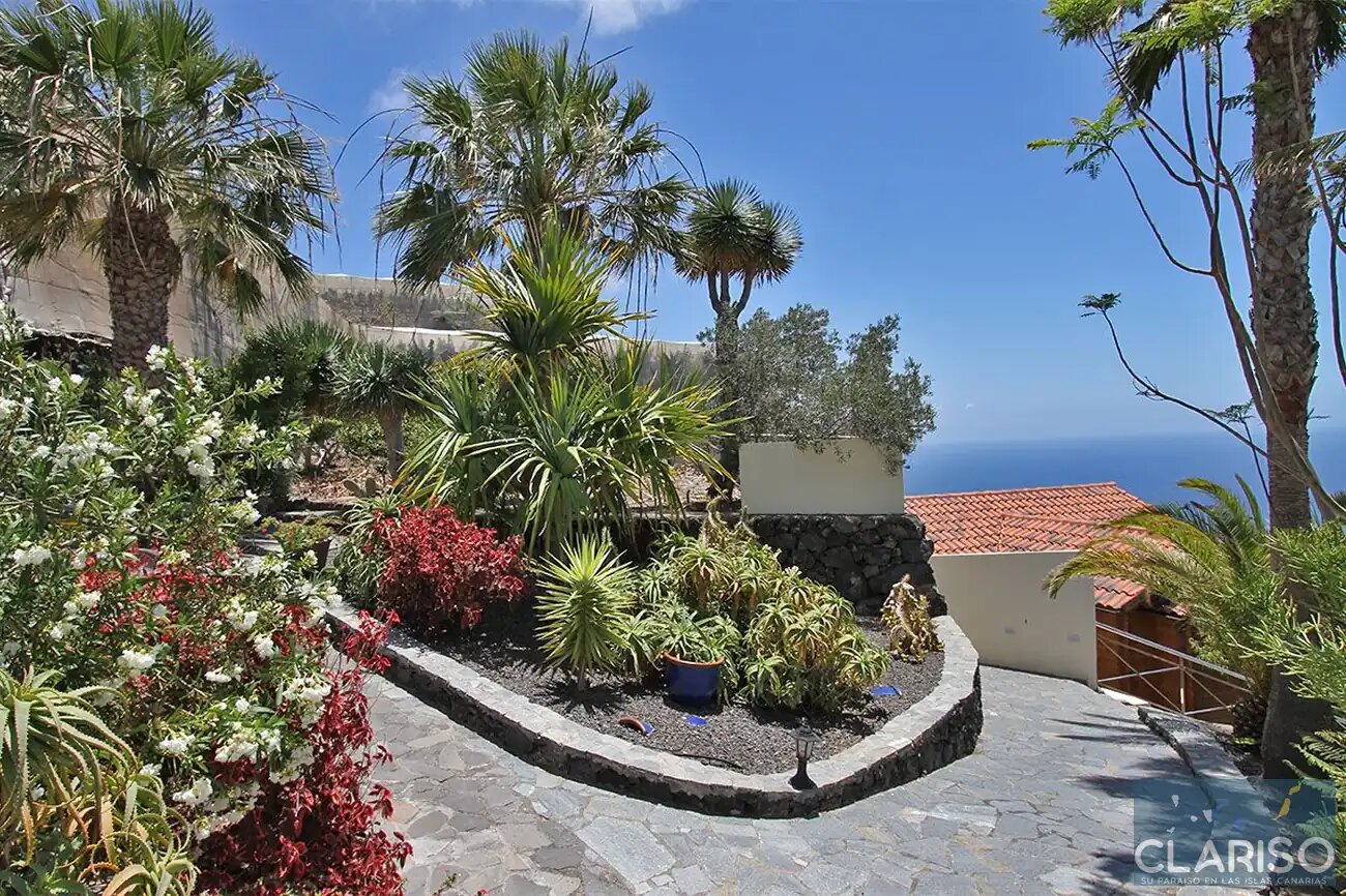 Bungalow Moijama 7: Charmantes Holzhaus mit Sonnenuntergangsblick nahe Puerto Naos auf La Palma