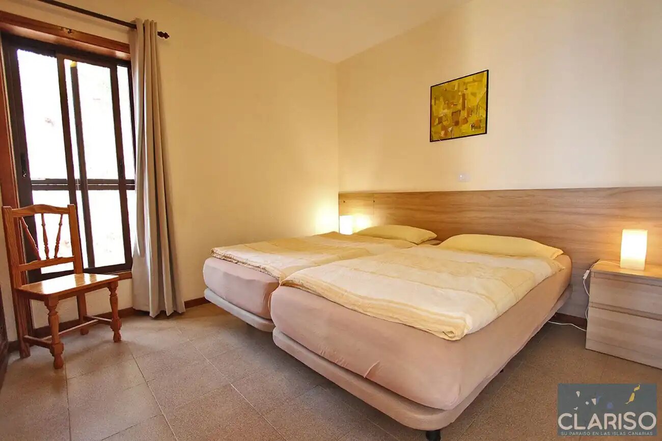 Bungalow Moijama 8: Ferienwohnung mit Sonnenuntergangsblick nahe Puerto Naos auf La Palma