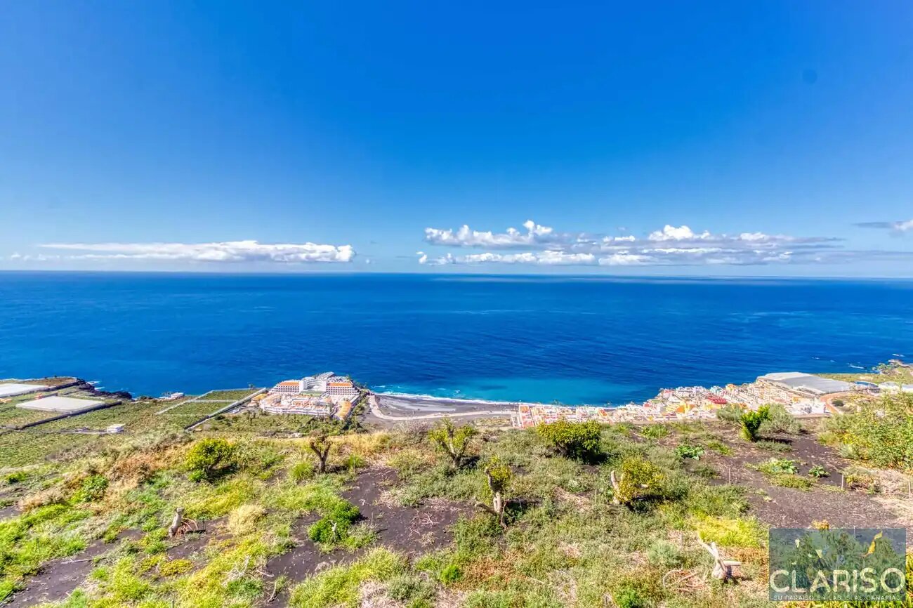 Bungalow Moijama 12: Holzhaus-Ferienwohnung mit Atlantikblick nahe Puerto Naos auf La Palma