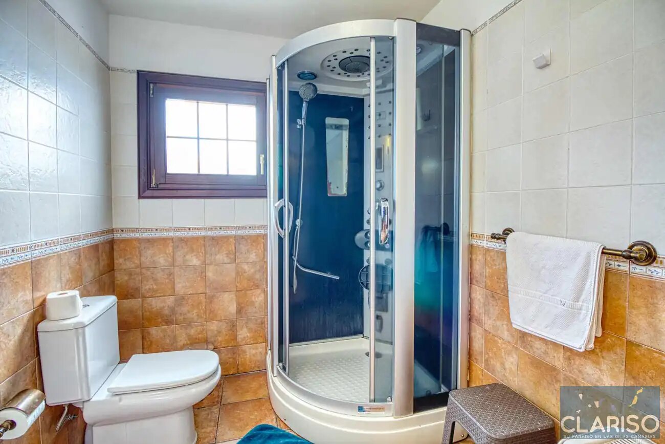 Casa Van de Walle: Kanarisches Ferienhaus mit hohen Decken und Kamin in Tijarafe auf La Palma