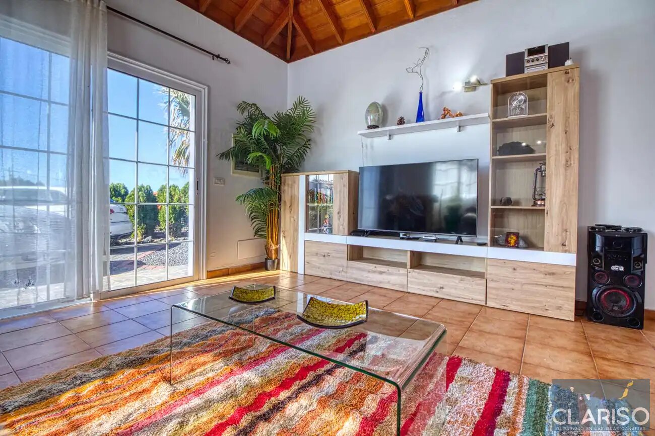 Villa Tamanca: Ferienhaus mit Pool, Sauna und Blick auf den Vulkan Tajogaite in El Paso auf La Palma
