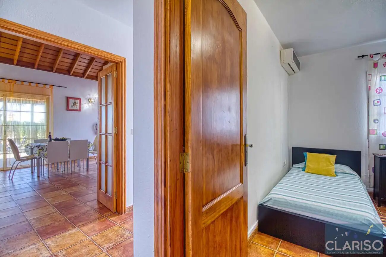 Villa Tamanca: Ferienhaus mit Pool, Sauna und Blick auf den Vulkan Tajogaite in El Paso auf La Palma